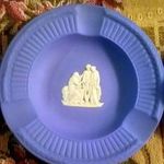 Angol WEDGWOOD ' Jasper-ware ' kőporcelán ékszertartó tálka v. hamutál fotó