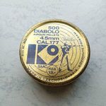 Csehszlovák Diabolo 500 4, 5mm Légpuska lövedék, lőszer fotó