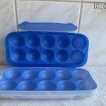 Tupperware tojástartó tároló vagy uzsonnás doboz 11x8x25 cm fotó