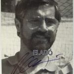 Gerd Müller Bayern München dedikált autogramkártya. labda foci futball Bundesliga fotó