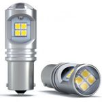21W canbus párban LED izzó SMD-1156-12smd 10-30V fotó