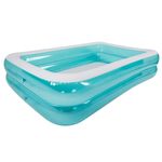 Avenli nagy gyerekmedence téglalap alakú zöld 228x148x47cm kor: 6+év fotó