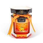 Üveg poharas illatgyertya - narancs & gyömbér - 120 g fotó