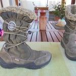 35-ös Primigi goretexes bőr bebújós, bundás lány csizma fotó