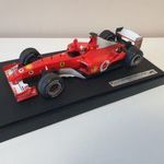 Hot Wheels Ferrari F2002 Michael Schumacher 2002 1: 18 Forma-1 fotó
