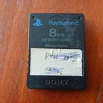M-8. Ps2 Sony 8 Mb-os Memoriakártya Újszerű állapotban : fotó