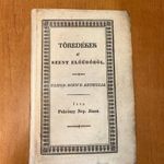 1827 Pakróczy Nep. János: Töredékek a' szent Előüdőből. Gehon. Ninive. Bethulia. fotó