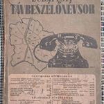 Budapesti távbeszélőnévsor 1956 Ritkaság! Telefonkönyv fotó