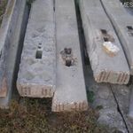 M7 Régi Vasúti betontalp 52 db feszített vassal árok fölé térbeton, kerítés szerelőakna készítéséhez fotó