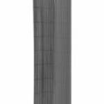 vidaXL szürke kétoldalas kerti kerítés 110 x 300 cm fotó