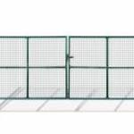 vidaXL hálórácsos kerti kapu 415 x 200 cm / 400 x 150 cm fotó
