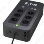 EATON UPS 3S (3+3 Schuko) 700VA (420 W) OFFLINE szünetmentes tápegység, torony - USB interfész felüg fotó