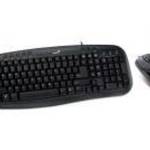 Genius Billentyűzet/Egér Kit - KM-200 (Vezetékes, USB, multimédia, fekete) fotó