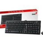Genius Billentyűzet/Egér Kit - KM-8101 (Vezeték nélküli, USB, fekete) fotó