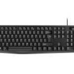 Billentyűzet vezetékes KB-117 Genius fekete fotó