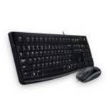 Logitech Billentyűzet/Egér Kit - MK120 (Vezetékes, USB, fekete) fotó