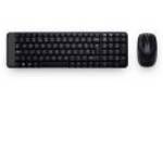 Logitech Billentyűzet/Egér Kit - MK220 (Vezeték nélküli, Multimédia, USB, fekete) fotó