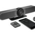 Logitech Webkamera - MeetUp (3840x2160 képpont, 120°-os látótér, mikrofon, 4K Ultra HD, fekete) fotó