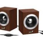 Genius Hangszóró 2.0 - SP-HF280 (USB, 3W, Wood) fotó