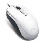 Genius Egér - DX-120 (Vezetékes, 1000 DPI, 3 gomb, USB, fehér) fotó