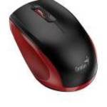 Genius Egér - NX-8006S (Vezeték nélküli, rádiós 2, 4GHz, USB, 3 gomb, DPI, piros) fotó