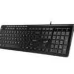 Genius Billentyűzet - SlimStar 230 II. (Vezetékes, USB, vékony, fekete) fotó
