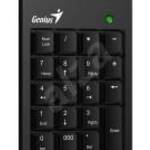 Genius Billentyűzet - Numpad 110 Slim (Vezetékes, USB, vékony, numerikus billentyűzet, fekete) fotó