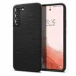 Samsung S901B Galaxy S22 5G ütésálló hátlap - Spigen Liquid Air - fekete fotó