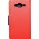 Fancy flipes tok SAMSUNG Galaxy J3 / J3 2016 piros / sötétkék telefontok - OEM fotó