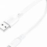 USB-A - USB-C kábel Foneng X107 3A, 0, 25m (fehér) fotó