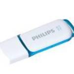 Flash Drive Snow 16Gb. 2.0 USB Philips fehér-kék fotó