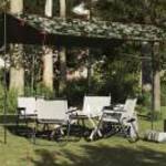 vidaXL terepszínű vízálló kempingponyva 506x306 cm fotó