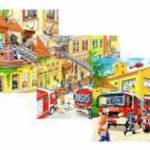Ravensburger: Tûzoltók 3 x 49 darabos puzzle fotó