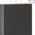 vidaXL 50 db fekete papírzacskók fogantyúkkal 45x17x48 cm fotó
