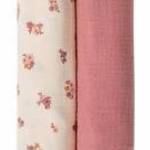 Bubaba muslin pelenka 70x70 cm (2 db)-pink/beige fotó