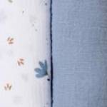 Bubaba muslin pelenka 70x70 cm (2 db)-Blue fotó