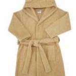 EKO Köntös pamutból kapucnival és fülekkel Beige méret S 80-86 fotó