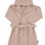 EKO Köntös pamutból kapucnival és fülekkel Powder pink méret L 104-110 fotó