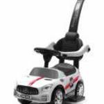 Baby Mix bébitaxi tolókarral RACER fehér fotó