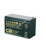 Ólom akku 12V 7, 2Ah ( CSB / Hitachi) típus EVX1272 F2 (ciklusálló, ciklikus) fotó