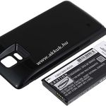 Helyettesítő akku Samsung SM-N9100 6400mAh fekete fotó