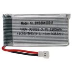 Helyettesítő modell / RC Akku 3.7V, Li-Polymer, 1200mAh, XH2.54-csatlakozó fotó