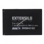 Helyetteítő EXTENSILO akku Canon EOS M típus LP-E12, 820mAh fotó