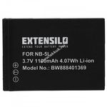 Helyettesítő EXTENSILO akku Canon típus NB-5L 1100mAh fotó