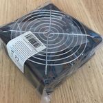 Lanberg AK-1501-B 120x120x38 230V AC 0.08A 18W fém ventilátor ráccsal fekete nem használt 1Ft-ról fotó