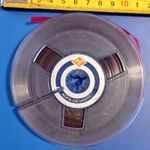Agfa magnószalag eredeti orsón 13 cm-es- retró fotó