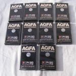 AGFA audiokazetta csomag 10 db fotó