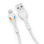 Ezra Lightning adatkábel RGB LED fénnyel - 90 cm fotó