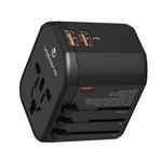 Volkano Universal Travel Charger Black VK-8018-BK[V2] Kiegészítő, Kellék Töltő fotó