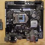 Asrock H310 - LGA 1151 alaplap - DDR4 / PCIex.3 /Sata3 / USB3 / HDMI fotó